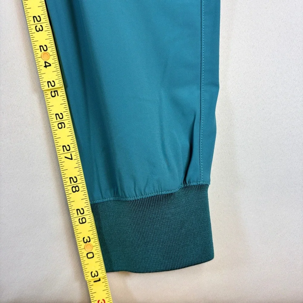 Greyson Montauk Joggers Mens 35 Teal Blue Golf Performance Stretch Tapered Pants